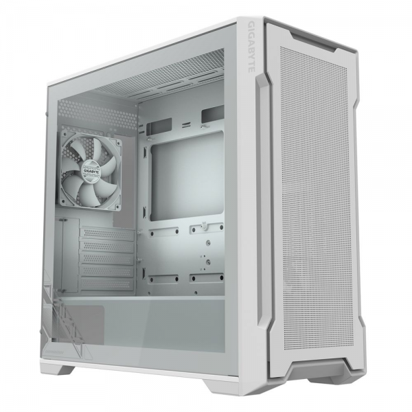 Корпус для ПК Gigabyte C102GI Glass Ice (White) MidTower, mATX, USB3.0 x2, Audio I/O, GPU:410mm, White, TG (28300-C102B-2CRR)