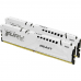 Модуль памяти Kingston 32GB (2x16GB) DDR5 6000MT/s CL36 FURY Beast White EXPO Non-ECC Unbuffered DIMM (Kit of 2) 1RX8 36-44-44 1.35V 288-pin 16Gbit