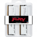 Модуль памяти Kingston 32GB (2x16GB) DDR5 6000MT/s CL36 FURY Beast White EXPO Non-ECC Unbuffered DIMM (Kit of 2) 1RX8 36-44-44 1.35V 288-pin 16Gbit