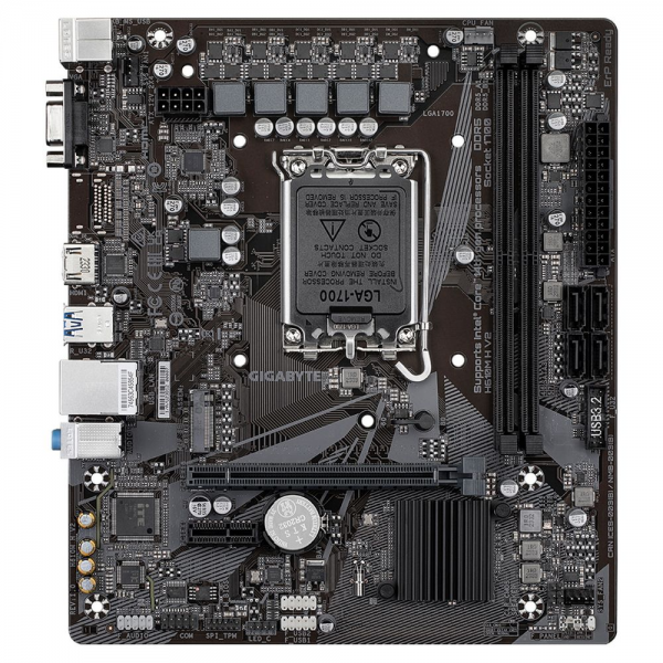 Материнская плата Gigabyte H610M H V2, RTL