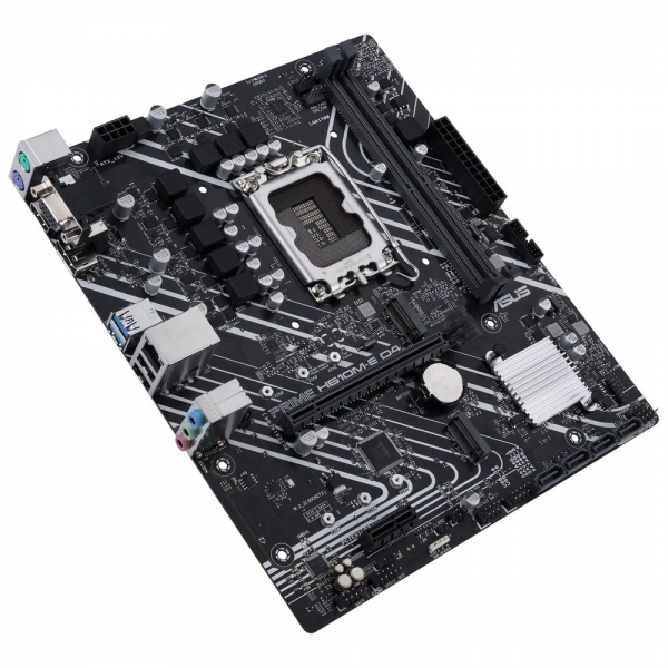 Материнская плата ASUS H610M-E D4 CSM LGA1700 mATX 2xDDR4 PCI-Ex16 PCI-Ex1 2xM.2 DP HDMI VGA GLAN
