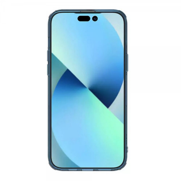 Чехол Nature TPU Pro Magnetic Case, Blue, (iPhone15 Plus)