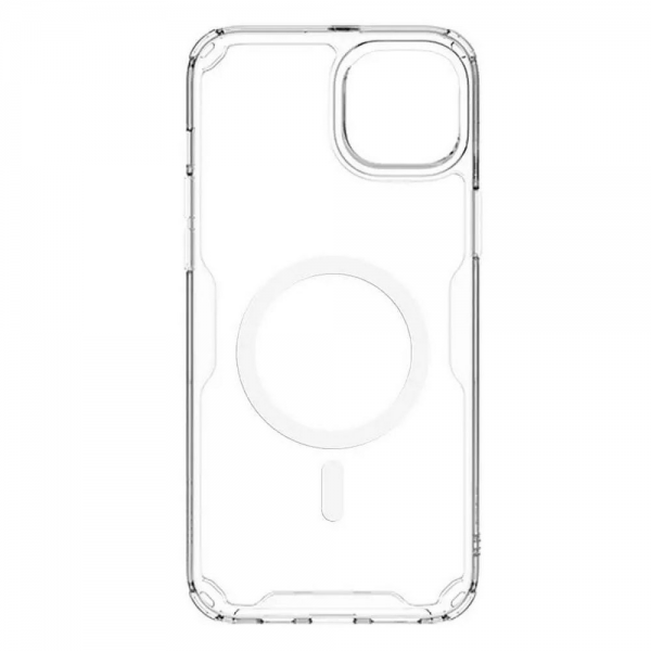 Чехол Nature TPU Pro Magnetic Case, White, (iPhone15 Plus)