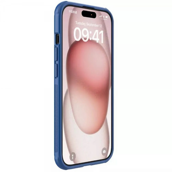Чехол Super Frosted Shield Pro, Blue, (iPhone15 Plus)