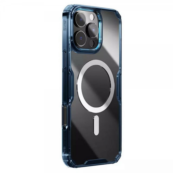Чехол Nature TPU Pro Magnetic Case, Blue, (iPhone16 Pro Max)