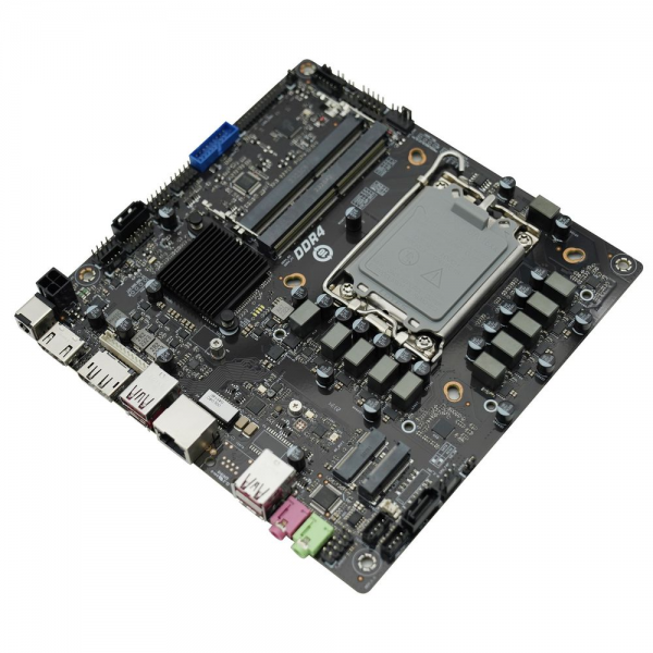Материнская плата Afox AFMIQ670D4-MI4-V2 LGA1700 mini-ITX 2xDDR4L miniPCIE M.2 DP HDMI