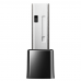 Адаптер беспроводной связи (Wi-Fi) CUDY AC650 Wi-Fi Mini USB Adapter 650Mbps Wi-Fi USB Adapter, Mini Size, 433Mbps at 5GHz + 200Mbps at 2.4GHz, Nano Size, USB 2.0