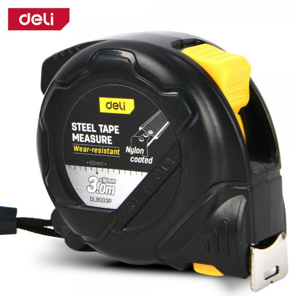 Рулетка Deli DL9003P 3м*16мм