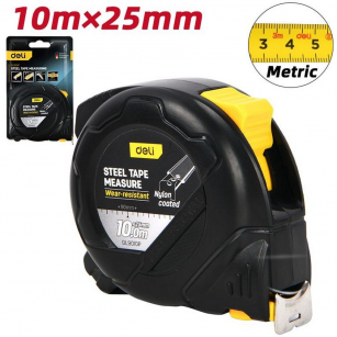 Рулетка Deli DL9010P  10м*25мм