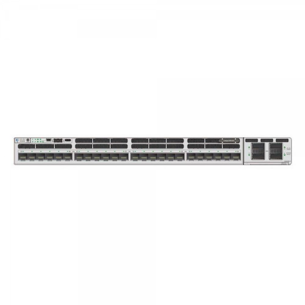 Коммутатор CISCO Catalyst 9300 24 port 25G/10G/1G SFP28 with modular uplinks, PS 1x715W, HSEC license active, DNA Network Advantage, C9300X-24Y-A