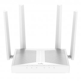 Маршрутизатор CUDY BE5000 2 5G Wi-Fi 7 Router Dual Band Mesh, Chipset MediaTek, 802.11be/ax/ac/a/b/g/n, 4323Mbps at 5GHz + 688Mbps at 2.4GHz, 1 x 2.5Gbps WAN Port, 4 x 10/100/1000Mbps Ports, 4 x 5dBi fixed antennas, WiFi router/AP/ Repeater/WISP Mode, PPT