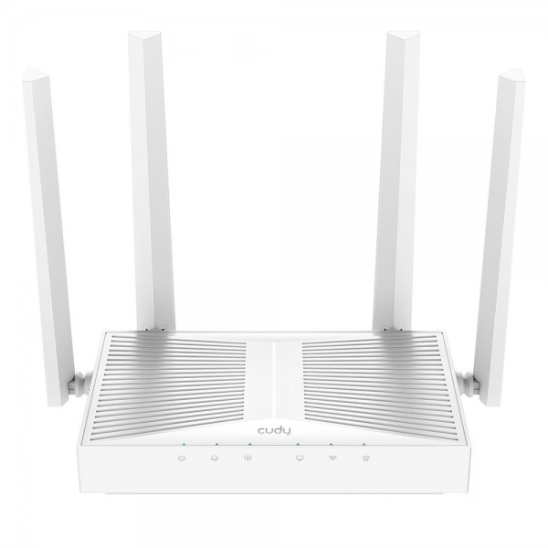 Маршрутизатор CUDY BE5000 2 5G Wi-Fi 7 Router Dual Band Mesh, Chipset MediaTek, 802.11be/ax/ac/a/b/g/n, 4323Mbps at 5GHz + 688Mbps at 2.4GHz, 1 x 2.5Gbps WAN Port, 4 x 10/100/1000Mbps Ports, 4 x 5dBi fixed antennas, WiFi router/AP/ Repeater/WISP Mode, PPT