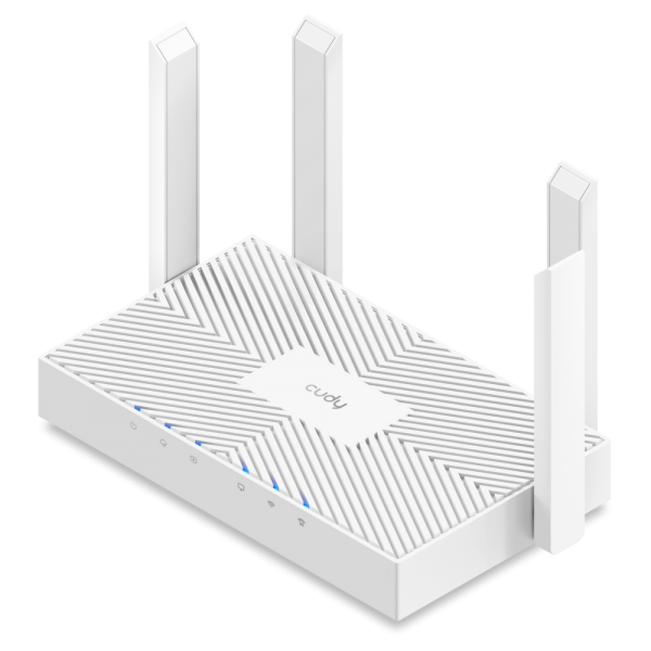 Маршрутизатор CUDY WR1300E AC1200 Gigabit Wi-Fi Router Dual Band, Chipset MediaTek, 3 × 10/100/1000Mbps RJ45 Ports, 4 x 5dBi fixed antennas, WiFi router/AP/ Repeater/WISP Mode, 802.11ac/a/b/g/n, 867Mbps at 5GHz + 300Mbps at 2.4GHz, DDNS, WiFi Schedule, I