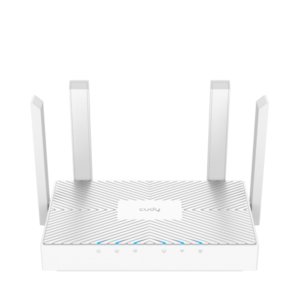 Маршрутизатор CUDY WR1300E AC1200 Gigabit Wi-Fi Router Dual Band, Chipset MediaTek, 3 × 10/100/1000Mbps RJ45 Ports, 4 x 5dBi fixed antennas, WiFi router/AP/ Repeater/WISP Mode, 802.11ac/a/b/g/n, 867Mbps at 5GHz + 300Mbps at 2.4GHz, DDNS, WiFi Schedule, I