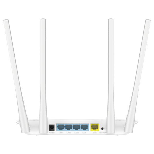 Маршрутизатор CUDY AC1200 Wi-Fi Router Dual Band, Chipset MediaTek, 802.11ac/a/b/g/n, 867Mbps at 5GHz + 300Mbps at 2.4GHz, 5 × 10/100Mbps Ports, WiFi router/AP/ Repeater/WISP Mode,4 5dBi fixed antennas, WPA3, Guest network, WPS, DDNS, VPN Client, IPv6,TR