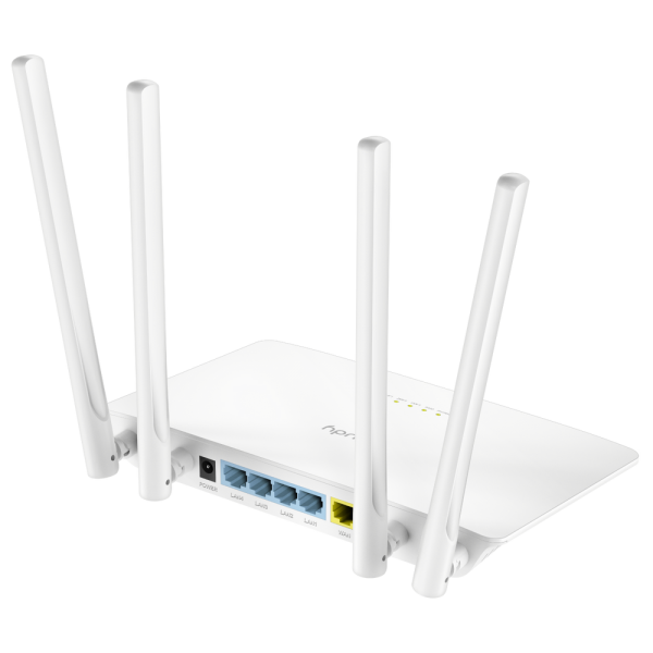 Маршрутизатор CUDY AC1200 Wi-Fi Router Dual Band, Chipset MediaTek, 802.11ac/a/b/g/n, 867Mbps at 5GHz + 300Mbps at 2.4GHz, 5 × 10/100Mbps Ports, WiFi router/AP/ Repeater/WISP Mode,4 5dBi fixed antennas, WPA3, Guest network, WPS, DDNS, VPN Client, IPv6,TR