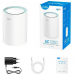 Маршрутизатор CUDY AC1200 Wi-Fi Gigabit Mesh Solution 1-Pack, Chipset MT7621+MT7613B+MT7603, Dual-Band, 867Mbps at 5GHz + 300Mbps at 2.4GHz, 802.11ac/a/b/g/n, 2 Gigabit Ethernet Ports, internal antennas,MU-MIMO, DDNS, Zerotier/Wireguard/OpenVPN/IPSec/L2T