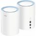 Маршрутизатор CUDY AC1200 Wi-Fi Mesh Solution 2-Pack, Chipset MediaTek, Dual-Band, 867Mbps at 5GHz + 300Mbps at 2.4GHz, 802.11ac/a/b/g/n, 2 Fast Ethernet Ports, 2 internal antennas, MU-MIMO, DDNS, Zerotier/Wireguard/OpenVPN/IPSec/L2TP/PPTP VPN, DNS over C
