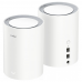 Маршрутизатор CUDY AX3000 Wi-Fi 6 Mesh 2 5G Solution 2.5G Solution 2-Pack, Dual-Band, Chipset MT7981BA+MT7976CN+RTL8221B, 802.11ax/ac/a/b/g/n, 2402Mbps at 5GHz + 574Mbps at 2.4GHz, 2.5G WAN+GE LAN, 5 internal antennas, MU-MIMO, DDNS, Zerotier/Wiregua