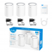 Маршрутизатор CUDY AX1800 Wi-Fi 6 Mesh Solution 3-Pack, Chipset MediaTek, Dual-Band, 802.11ax/ac/a/b/g/n, 1201Mbps at 5GHz + 574Mbps at 2.4GHz, 2 Gigabit Ethernet Ports, 4 internal antennas, MU-MIMO, DDNS, Zerotier/Wireguard/OpenVPN/IPSec/L2TP/PPTP VPN,