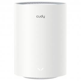 Маршрутизатор CUDY AX1800 Wi-Fi 6 Mesh Solution 1-Pack, Chipset MediaTek, Dual-Band, 802.11ax/ac/a/b/g/n,  1201Mbps at 5GHz + 574Mbps at 2.4GHz, 2 Gigabit Ethernet Ports, 4 internal antennas,  MU-MIMO, DDNS, Zerotier/Wireguard/OpenVPN/IPSec/L2TP/PPTP VPN,