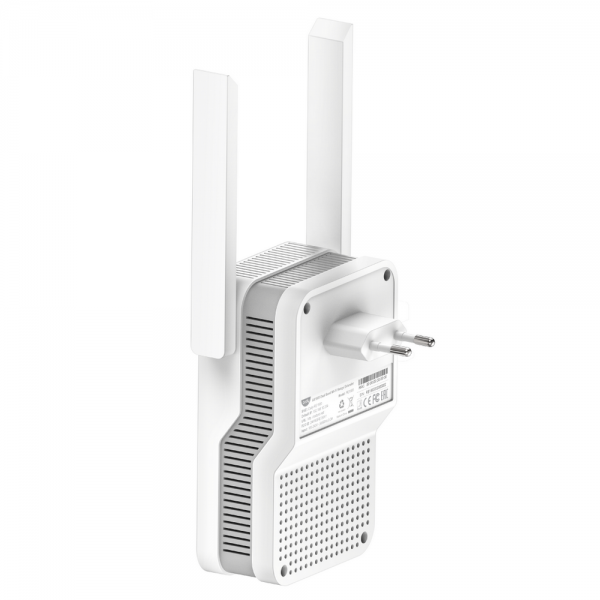 Маршрутизатор CUDY BE3600 WiFi 7 Mesh Repeater BE3600 , AP mode, Chipset Broadcom, Cudy Mesh Support, 2880Mbps at 5GHz + 688Mbps at 2.4GHz, 802.11ax/ac/a/b/g/n, 1 Gigabit Ethernet Port, WPS button, Intelligent Signal Light, WPA3, LED control