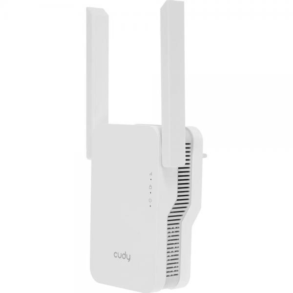 Маршрутизатор CUDY AX1800 Wi-Fi 6 Mesh Repeater, AP mode, Chipset MediaTek, Cudy Mesh Support, 1201Mbps at 5GHz + 574Mbps at 2.4GHz, 802.11ax/ac/a/b/g/n, 1 Gigabit ethernet Port, WPS button, Intelligent Signal Light, WPA3, LED control