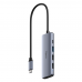Концентратор CUDY UH405 5-IN-1 USB-C Hub with 4K HDMI 5-IN-1 USB Hub, Aluminium housing,1 USB-C 3.0 5Gbps male connecter with 25cm cable, 1x 4K@30Hz HDMI Port, 1x 100W USB-C port for PD Charging, 1 USB-A 3.0 5Gbps Port, 2 USB-A 2.0 Data Ports, compatib