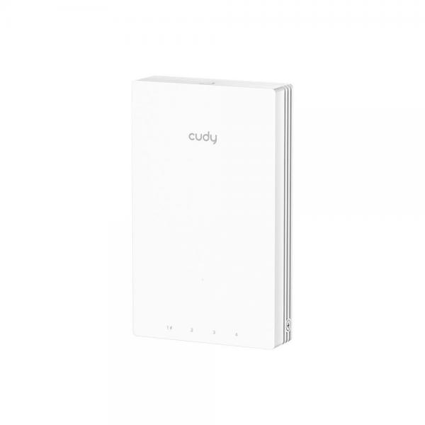 Точка доступа Wi-Fi CUDY AC1200 Gigabit Wall-Plate Access Point AC1200 Dual Band Gigabit Wall Plate Access Point, MT7621DAN+MT7613B+MT7603E, 867Mbps at 5GHz + 300Mbps at 2.4GHz, 1 x Gigabit PoE-IN Port, 802.3af / at, 4 x Gigabit RJ45 ports, LAN1 suppo
