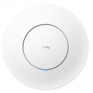 Точка доступа Wi-Fi CUDY AC1200 Wi-Fi Gigabit Access Point AC1200 Dual Band Gigabit Ceiling Mount Access Point,  MT7621DAN+MT7613B+MT7603E,  867Mbps at 5GHz + 300Mbps at 2.4GHz,  1 x GbE RJ45 Port, Support 12V DC or 802.3af PoE or Passive PoE, Internal An