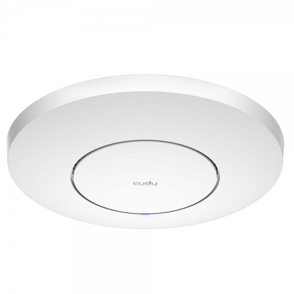 Точка доступа Wi-Fi CUDY AC1200 Wi-Fi Gigabit Access Point AC1200 Dual Band Gigabit Ceiling Mount Access Point, MT7621DAN+MT7613B+MT7603E, 867Mbps at 5GHz + 300Mbps at 2.4GHz, 1 x GbE RJ45 Port, Support 12V DC or 802.3af PoE or Passive PoE, Internal An