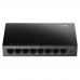 Коммутатор CUDY 8-Port Gigabit Light Managed Switch 8-Port Gigabit Light Managed Switch, 8 10/100/1000M RJ45 Ports, Desktop Metal Case, Power Saving, Plug & Play, Local management via WEB GUI, support STP/RSTP, 802.1Q/MTU/Port Based/Voice VLAN, Static Lin