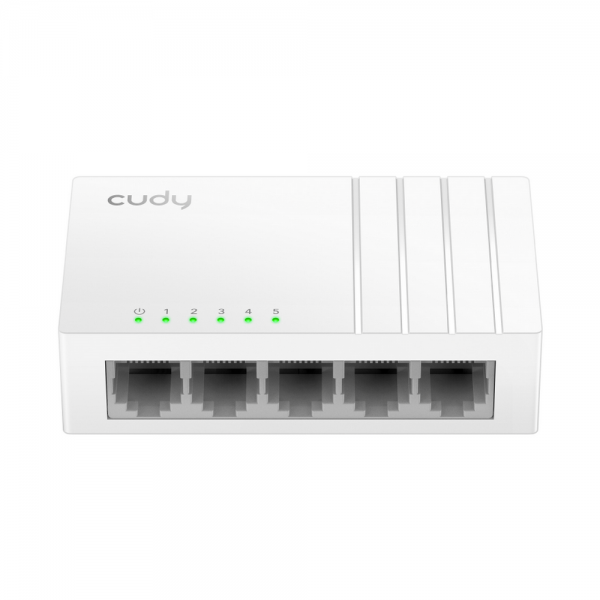 Коммутатор CUDY 5-Port Gigabit Splitter with USB C 5-Port Gigabit Desktop Switch, 5 10/100/1000M RJ45 Ports, Loop Detection, Desktop Plastic Case, Power Saving, Plug & Play, Wall-Mount, Power Adapter Not Included