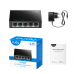 Коммутатор CUDY 5-Port 10/100 Mbps Metal Switch 5-Port 10/100 Mbps Desktop Switch, 5 10/100M RJ45 Ports, Loop Detection, Metal Case, Power Saving, Plug & Play, Wall-Mount
