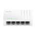Коммутатор CUDY 5-Port 10/100 Mbps Desktop Switch 5-Port 10/100 Mbps Desktop Switch, 5 10/100M RJ45 Ports, Loop Detection, Desktop Plastic Case, Power Saving, Plug & Play, Wall-Mount