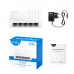Коммутатор CUDY 5-Port 10/100 Mbps Desktop Switch 5-Port 10/100 Mbps Desktop Switch, 5 10/100M RJ45 Ports, Loop Detection, Desktop Plastic Case, Power Saving, Plug & Play, Wall-Mount