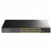 Коммутатор CUDY 24-Port Gigabit PoE+ Switch with 2 SFP ports 300W 24-10/100/1000 BASE-T Gigabit ports, 19-inch, 2-1000 BASE-X SFP Slot, 24-port IEEE 802.3at PoE+ Injector, Supports PoE power up to 30W for each PoE port, CCTV Mode (Transmit distance up to
