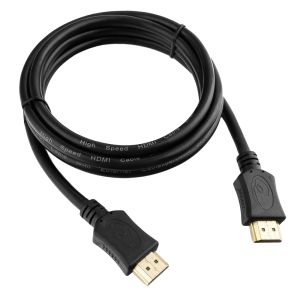 Кабель HDMI Cablexpert CC-HDMI4L-10, 19M/19M, v2.0, серия Light, позол.контакты, экран, 3м, черный, пакет