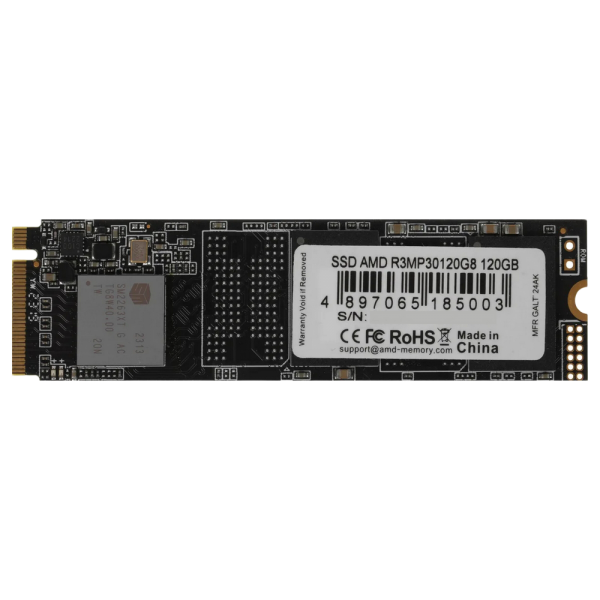 Твердотельный накопитель SSD AMD Radeon R3 Series M2.2280 120GB