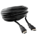 Кабель HDMI Cablexpert CC-4L-15M черный, серия Light (CCS), 15м, HDMI 2.0, 19M/19M, позол.контакты, экран, пакет