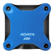 Твердотельный накопитель SSD ADATA 2.5" 1TB SD620 SD620-1TCBL USB 3.2 Gen 2 Type-A, 520/460, blue