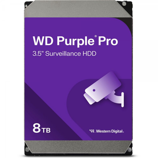 Жесткий диск Western Digital 3.5" 8TB WD Purple Pro WD8002PURP