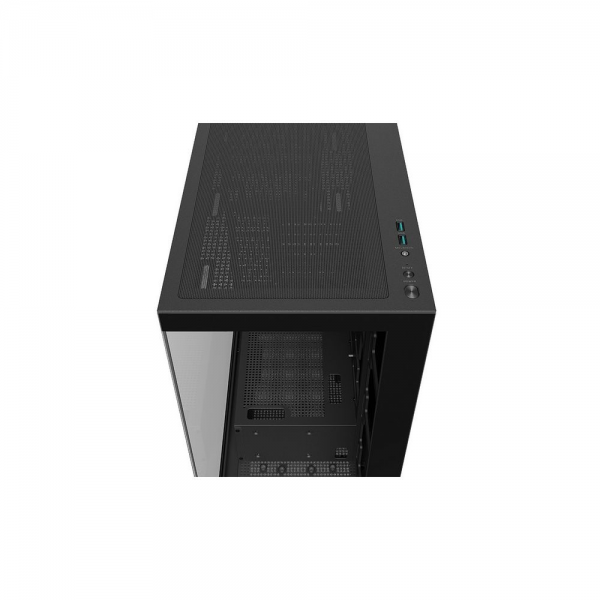 Корпус для ПК GamerStorm CG580 ATX, USB3.0X2, AudioX1, 3.5"X2, 2.5"X2+1, Black TG, Panoramic