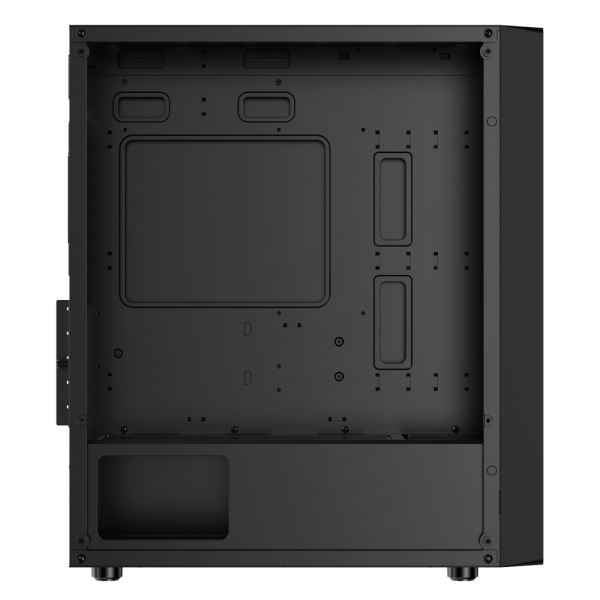 Корпус для ПК Case Ocypus Gamma C50 BK mATX / win / black / no PSU / Tempered Glass