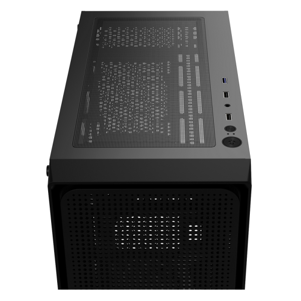Корпус для ПК Case Ocypus Gamma C50 BK mATX / win / black / no PSU / Tempered Glass