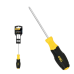 Отвертка Torx Deli DL6310020T T20x100мм сталь Cr-V, двухкомпонентная прорезиненная рукоять
