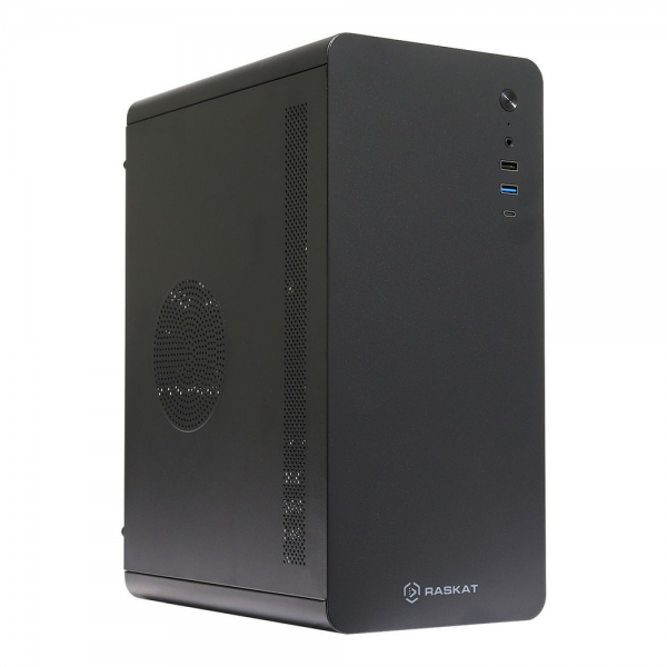 Компьютер ПЭВМ т.м. "Raskat" STANDART 300 (Intel Core i3-12100, RAM 8GB, SSD 256GB, noOS, Black)