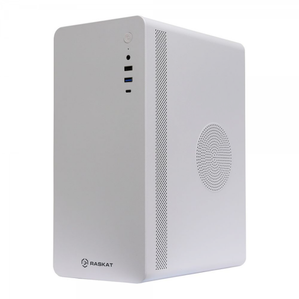 Компьютер ПЭВМ т.м. "Raskat" STANDART 300 (Intel Core i3-12100, RAM 8GB, SSD 256GB, noOS, White)