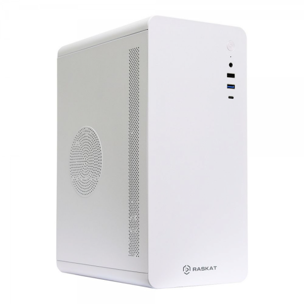 Компьютер ПЭВМ т.м. "Raskat" STANDART 300 (Intel Core i3-12100, RAM 16GB, SSD 512GB, noOS, White)