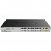 Коммутатор D-Link DGS-1026MP/B2A Неуправляемый коммутатор с 24 портами 10/100/1000Base-T, 2 комбо-портами 100/1000Base-T/SFP (24 порта PoE 802.3af/at, PoE-бюджет 370 Вт)